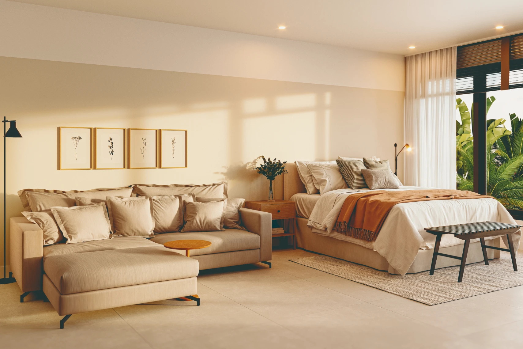Apartamento mobiliado pela Spotlar